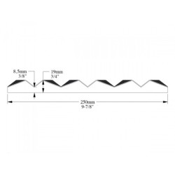 PANEL ŚCIENNY 3D - LUXXUS - W112 Ridge