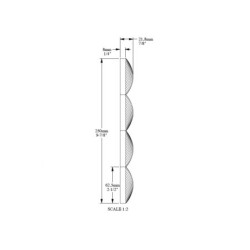 PANEL ŚCIENNY 3D - LUXXUS - W113 Cobble