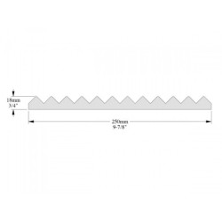 PANEL ŚCIENNY 3D - LUXXUS - W108F Zigzag Flex