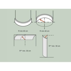 PANEL ŚCIENNY 3D - LUXXUS - W108F Zigzag Flex