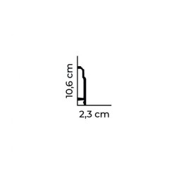 LISTWA PRZYPODŁOGOWA - ELITE - MD363