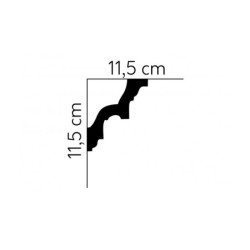 LISTWA SUFITOWA FLEX - PRESTIGE - MDA046F