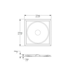 PANEL ŚCIENNY 3D - LUXXUS - W122 Autoire