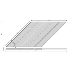 PŁYTY BETONOWE 3D

PB 43 Jodełka 1210 x 501 x 25 mm - PB43