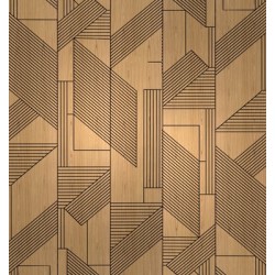 PANELE ŚCIENNE

DIAGONALE LARGE BROWN - DIAGONALE  - MW000025