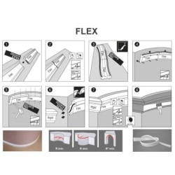 LISTWA PRZYPODŁOGOWA - AXXCENT - SX157F FLEX